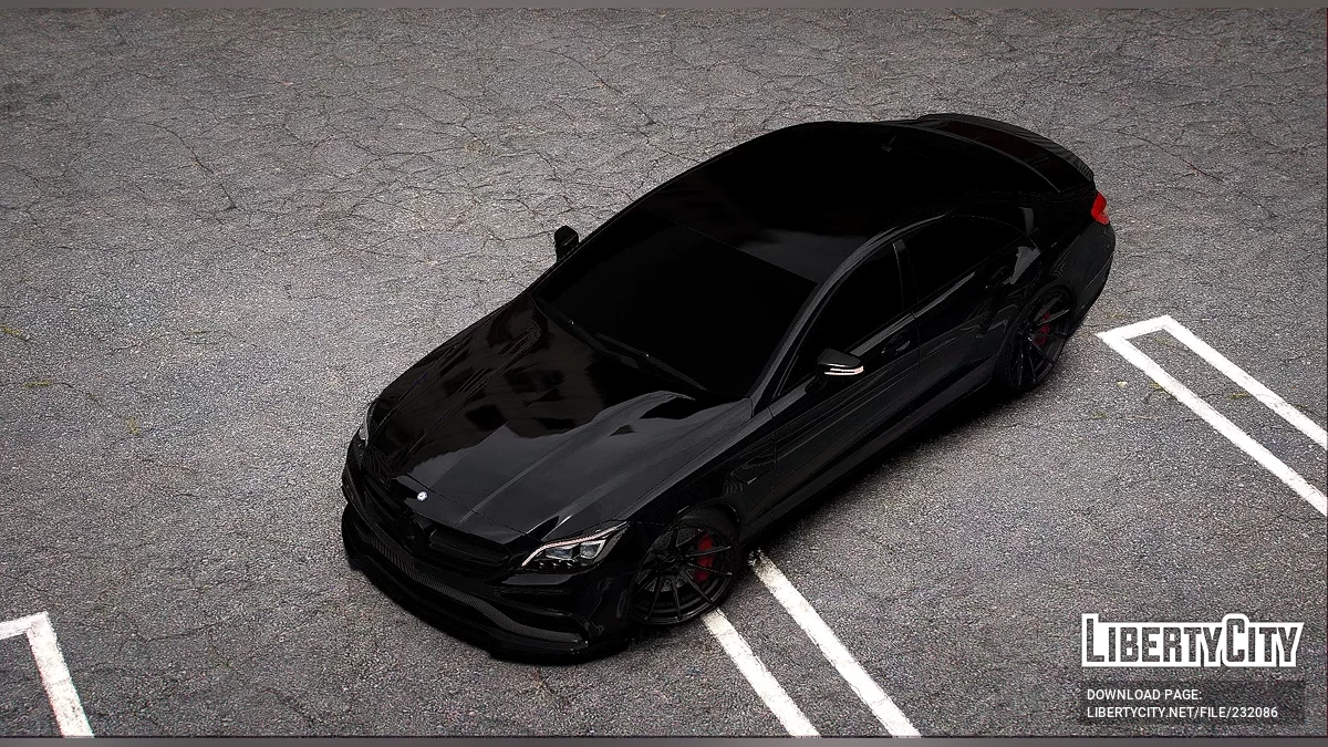 Mercedes CLS 63s Black / GTA 5