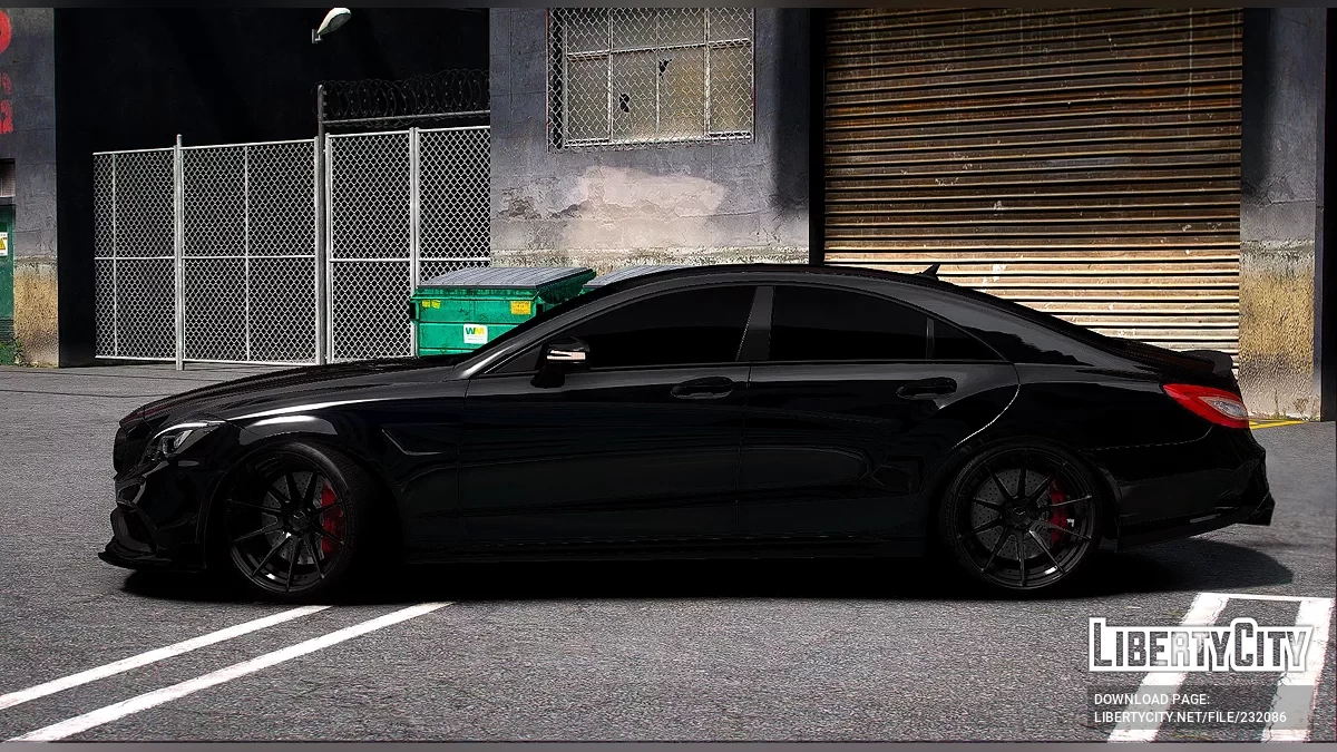 Mercedes CLS 63s Black / GTA 5