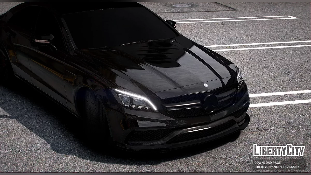 Mercedes CLS 63s Black / GTA 5