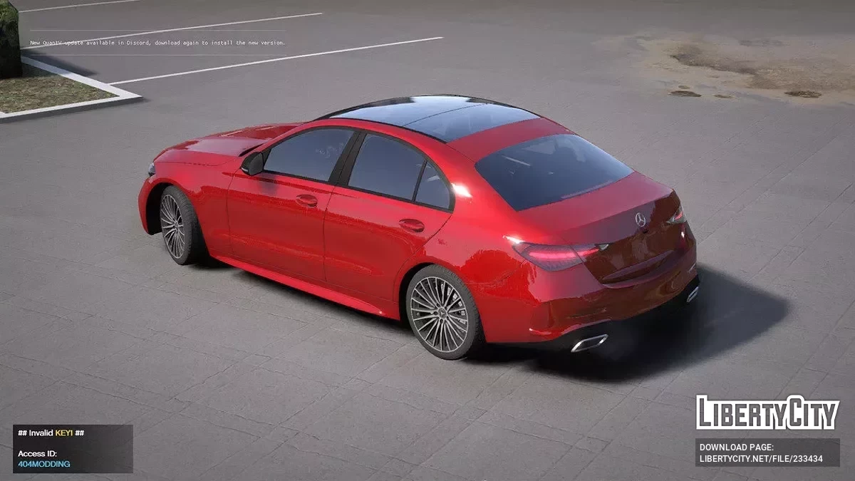 2022 Mercedes-Benz C200 / GTA 5