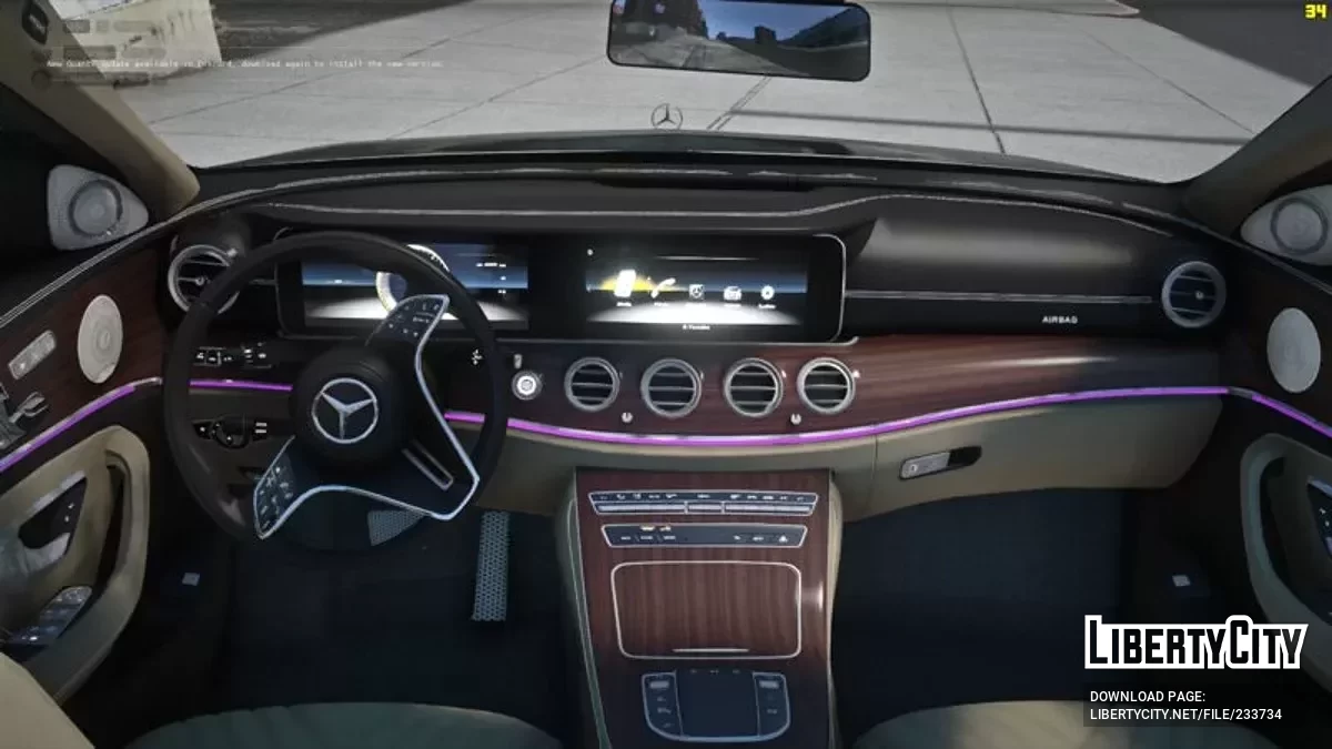 2022 Mercedes-Benz E200d Exclusive / GTA 5