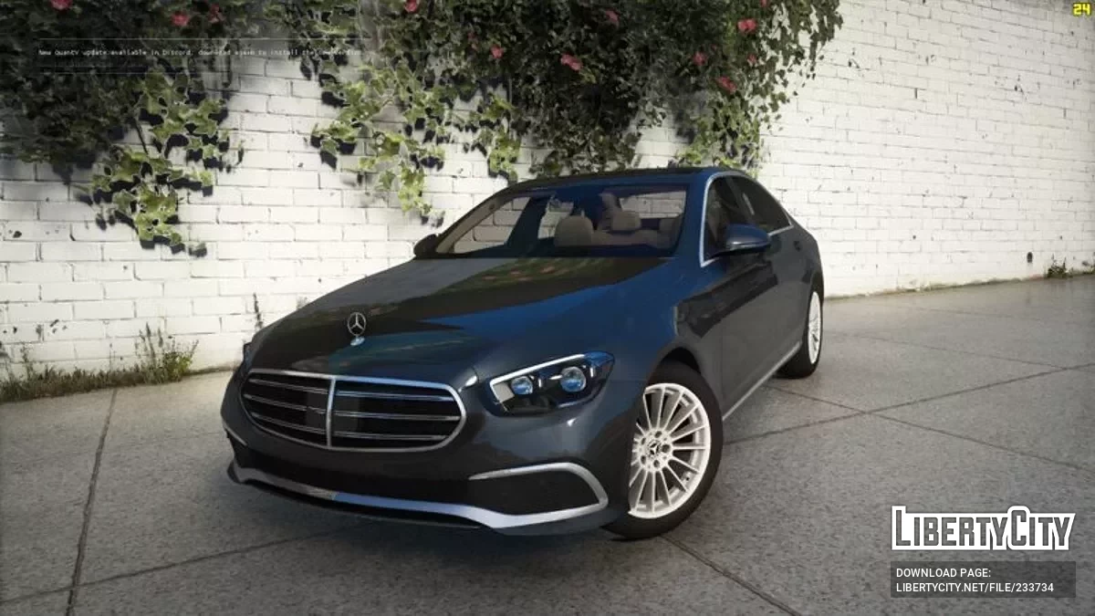 2022 Mercedes-Benz E200d Exclusive / GTA 5