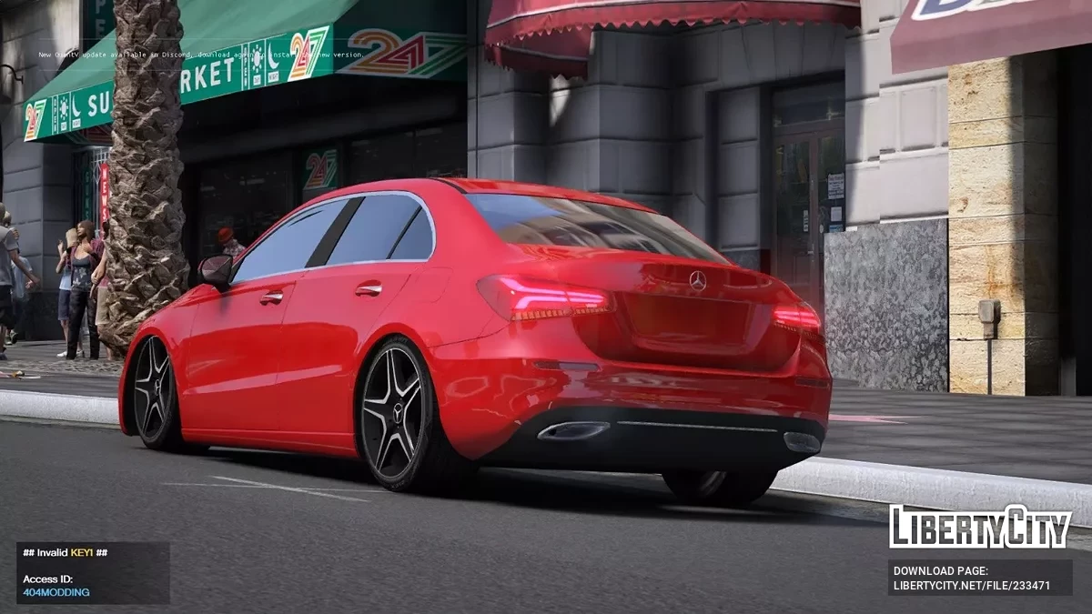 Mercedes-Benz A200 Sedan / GTA 5