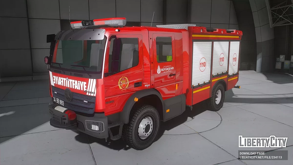 Mercedes-Benz Atego 1530 / GTA 5