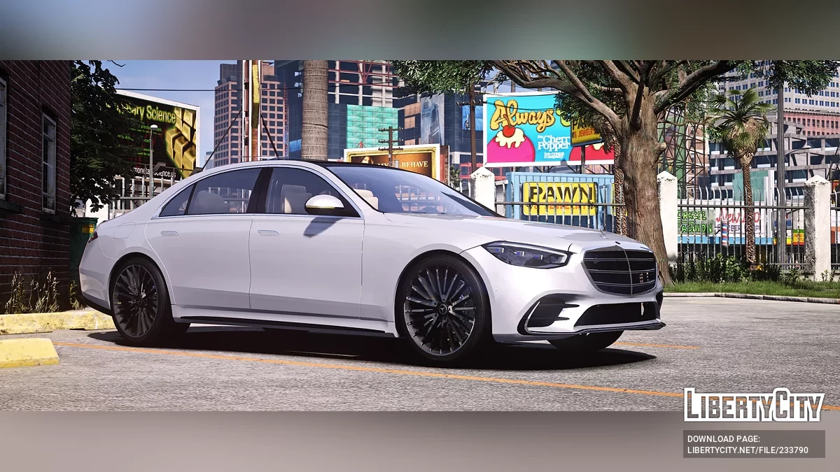Mercedes S450 v223 / GTA 5