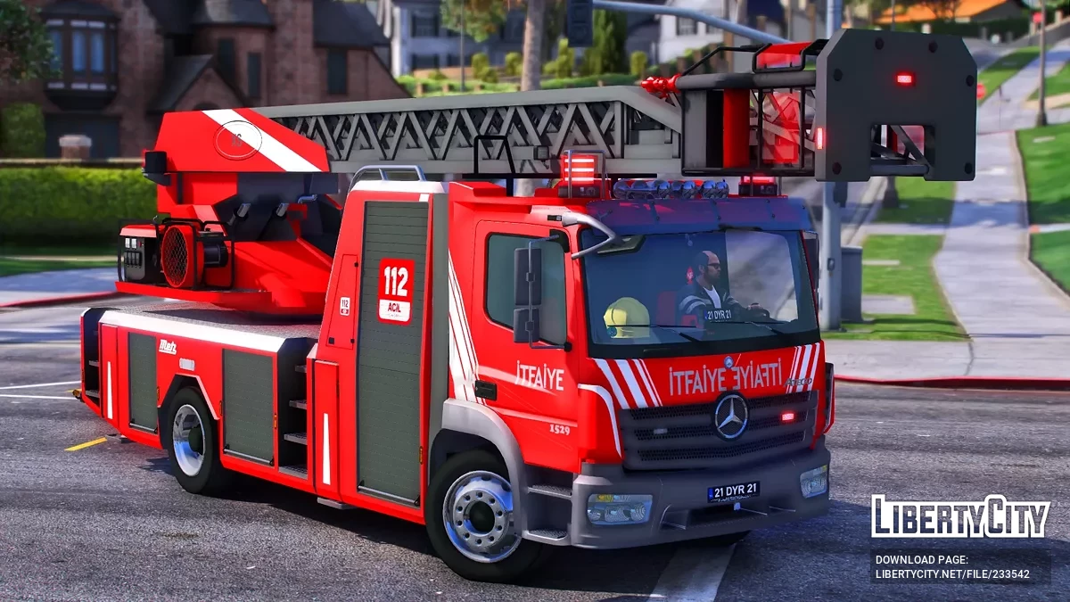 Пожарная служба Mercedes / GTA 5