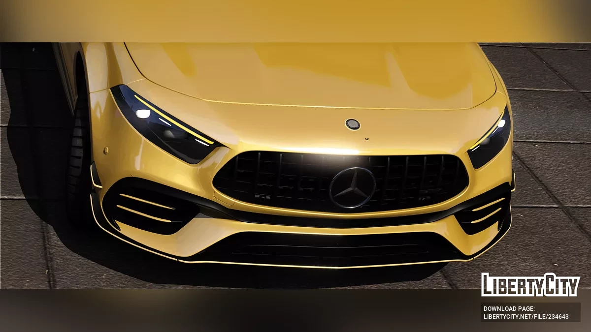 Mercedes-Benz A45 AMG 2024 v1.1 / GTA 5