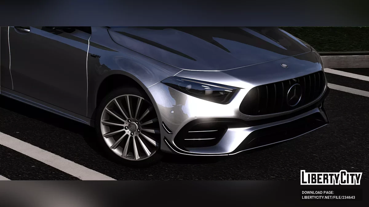Mercedes-Benz A45 AMG 2024 v1.1 / GTA 5