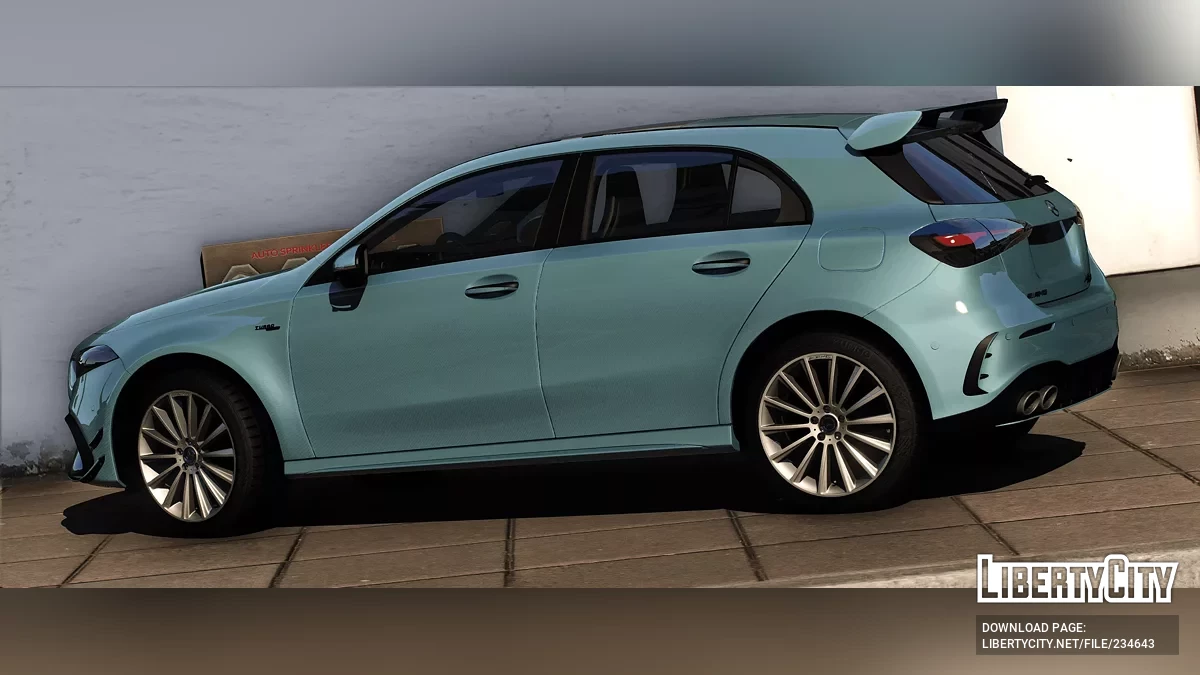 Mercedes-Benz A45 AMG 2024 v1.1 / GTA 5