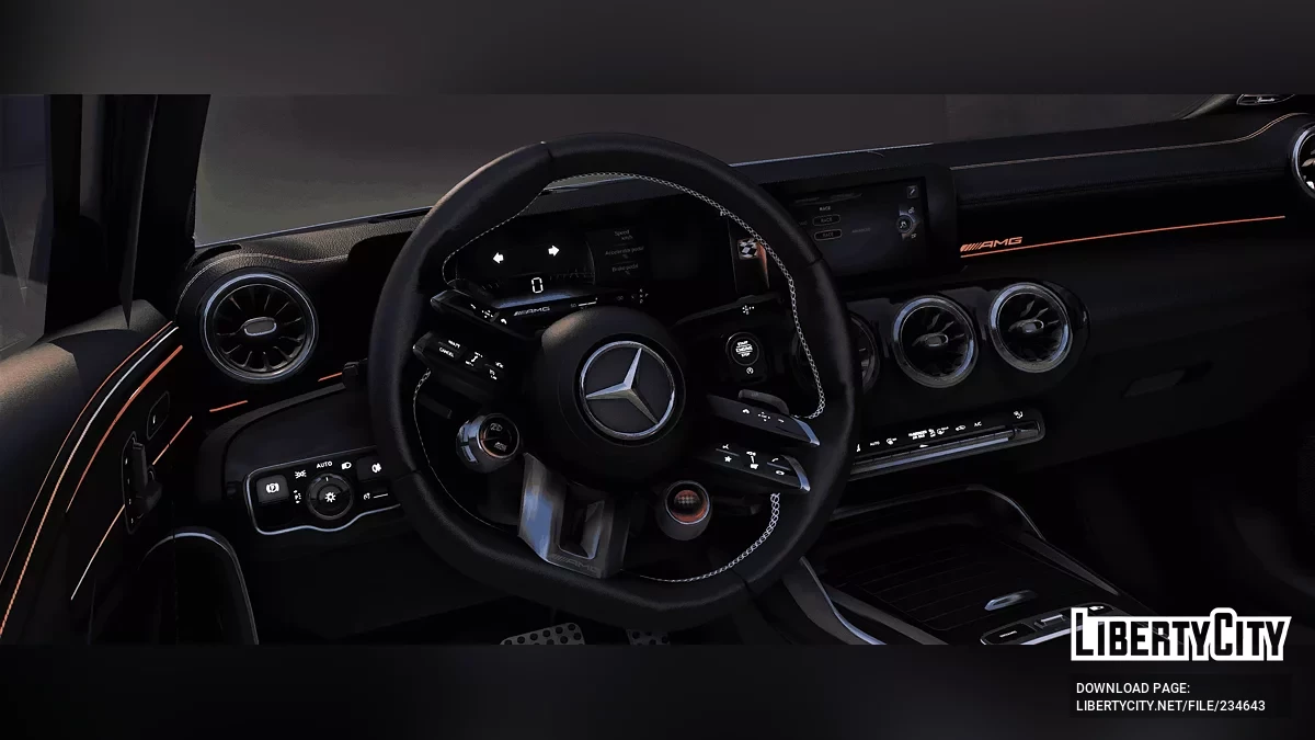 Mercedes-Benz A45 AMG 2024 v1.1 / GTA 5