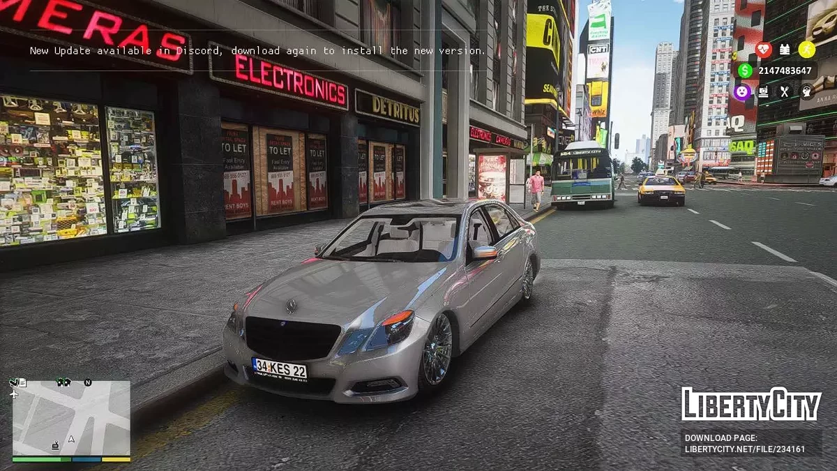 Mercedes-Benz E250 W212 / GTA 5
