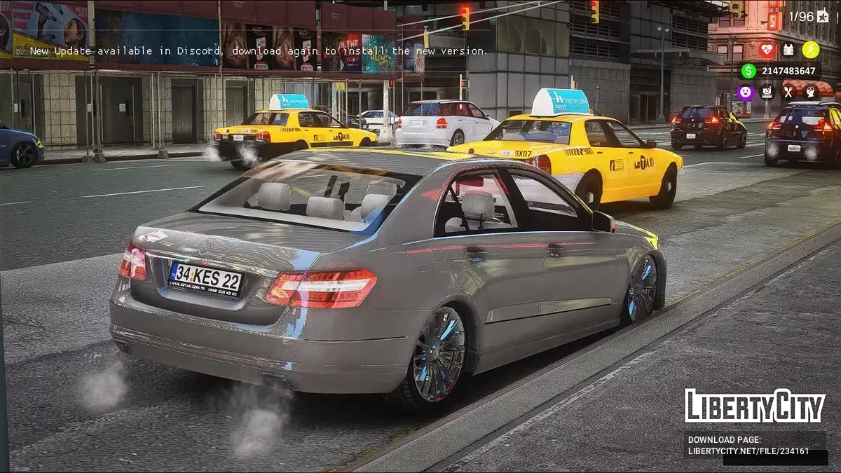Mercedes-Benz E250 W212 / GTA 5