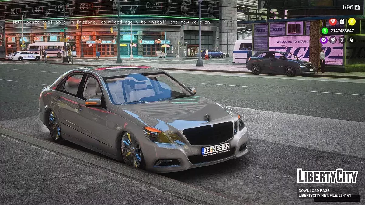 Mercedes-Benz E250 W212 / GTA 5