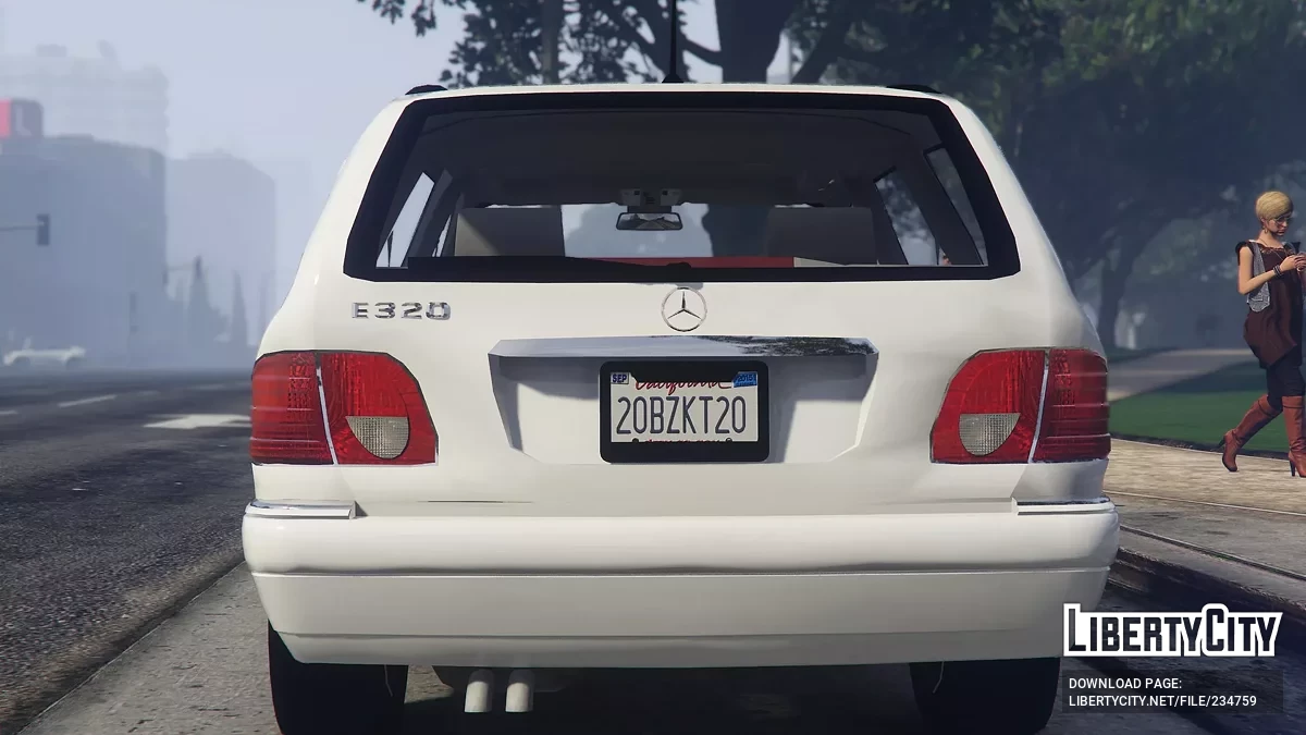 Mercedes-Benz E320 T S210 v1.0 / GTA 5