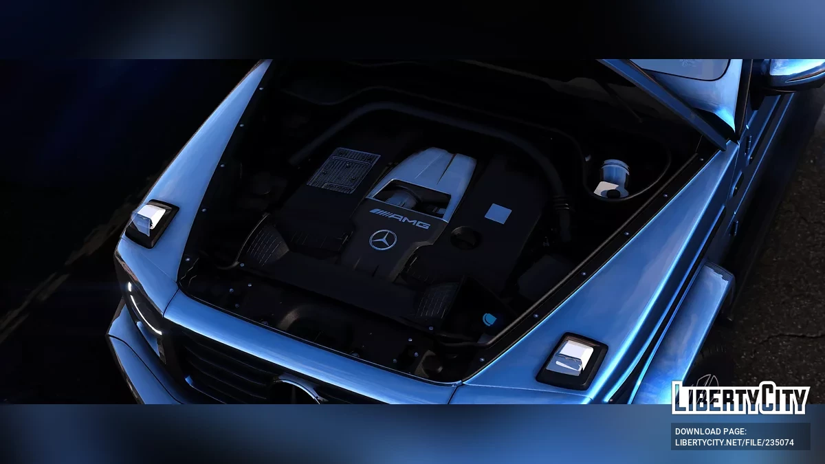 Mercedes-Benz G550 2025 [Add-On | VehFuncs V | Extras] / GTA 5