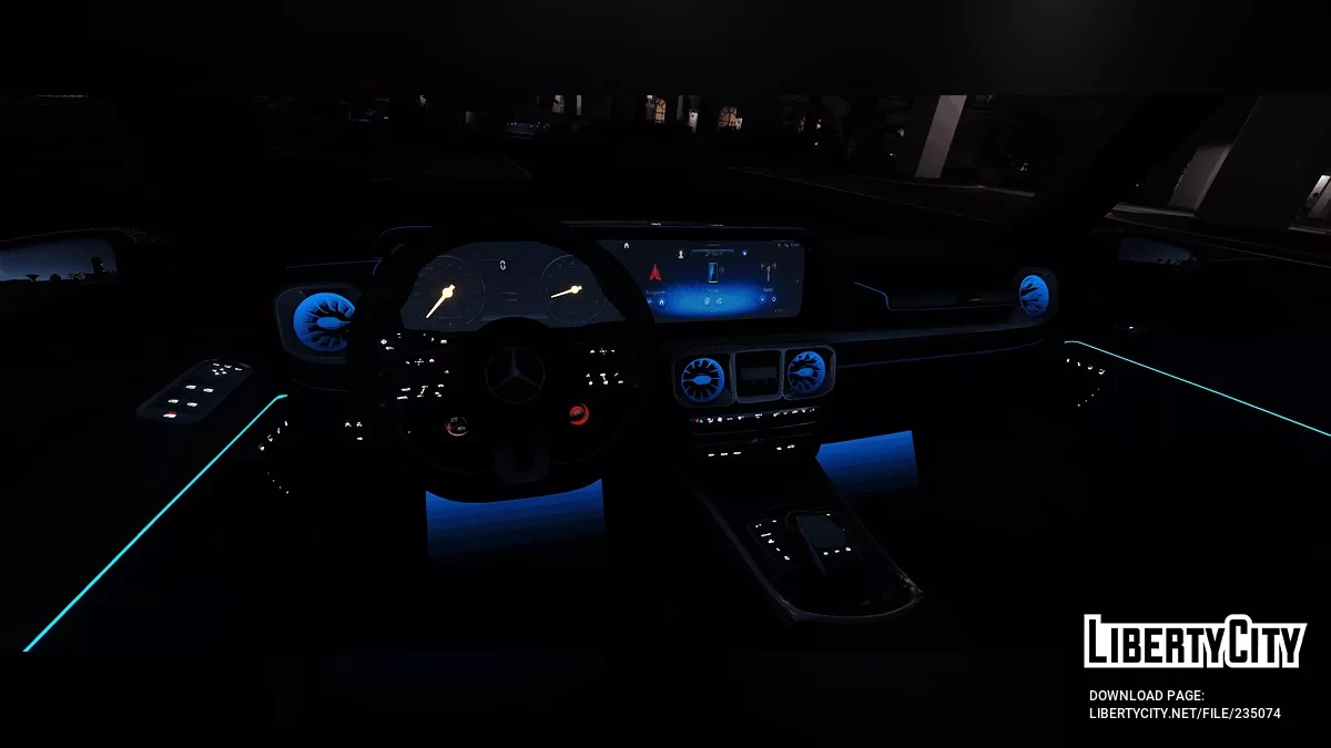 Mercedes-Benz G550 2025 [Add-On | VehFuncs V | Extras] / GTA 5