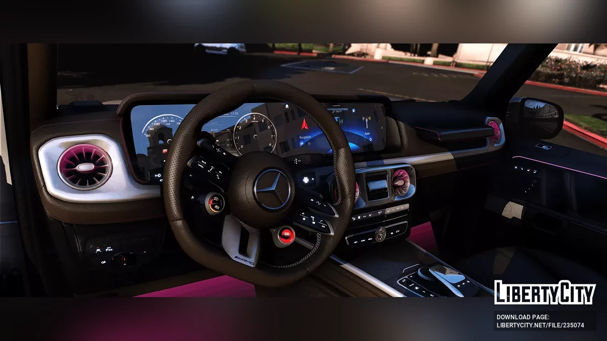 Mercedes-Benz G550 2025 [Add-On | VehFuncs V | Extras] / GTA 5