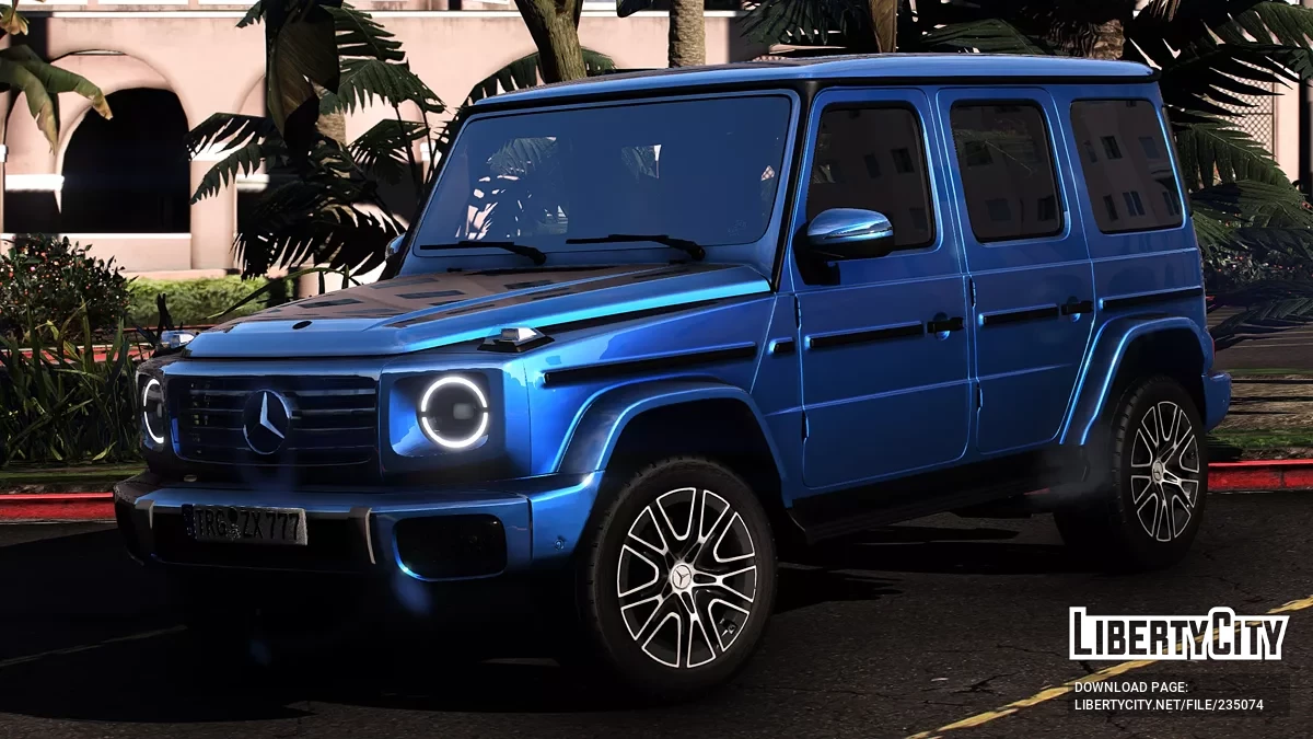 Mercedes-Benz G550 2025 [Add-On | VehFuncs V | Extras] / GTA 5