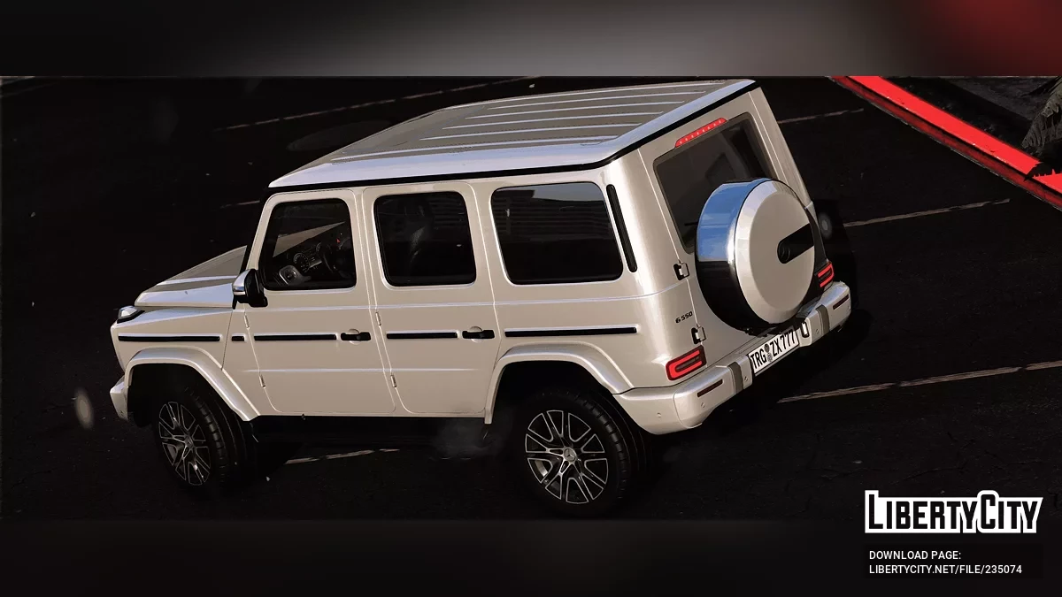 Mercedes-Benz G550 2025 [Add-On | VehFuncs V | Extras] / GTA 5