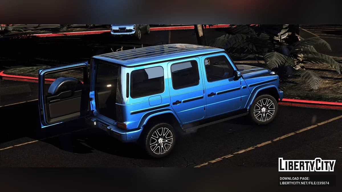 Mercedes-Benz G550 2025 [Add-On | VehFuncs V | Extras] / GTA 5