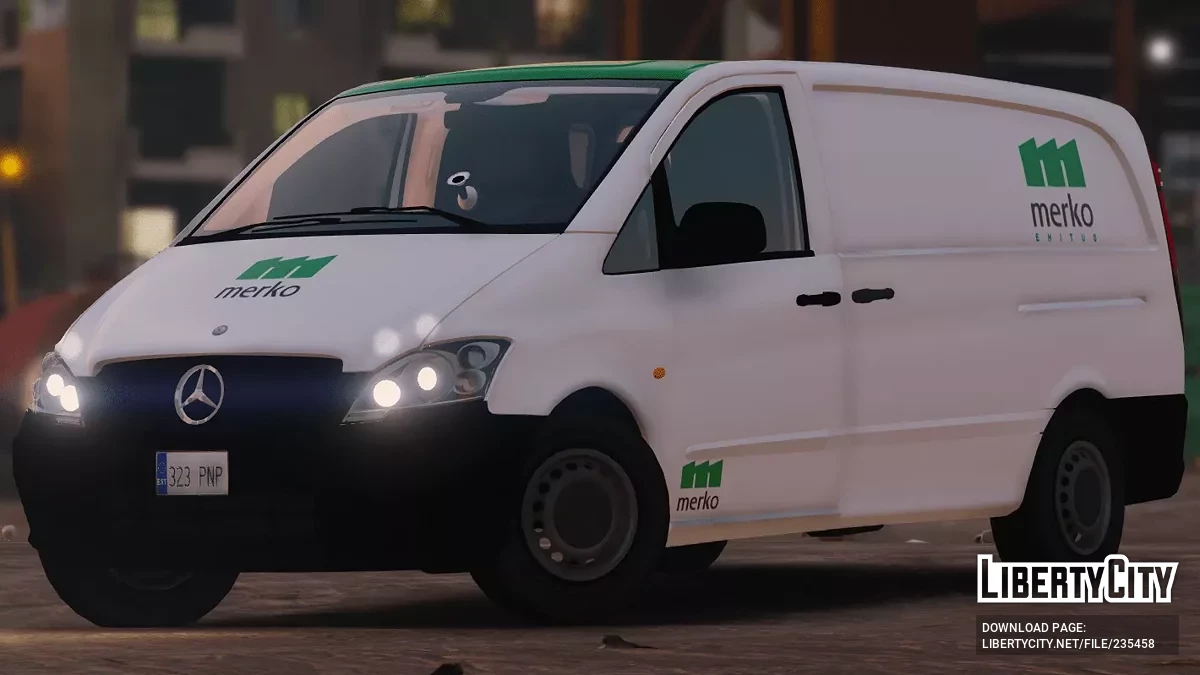 Estonian Mercedes-Benz Vito Construction Van / GTA 5