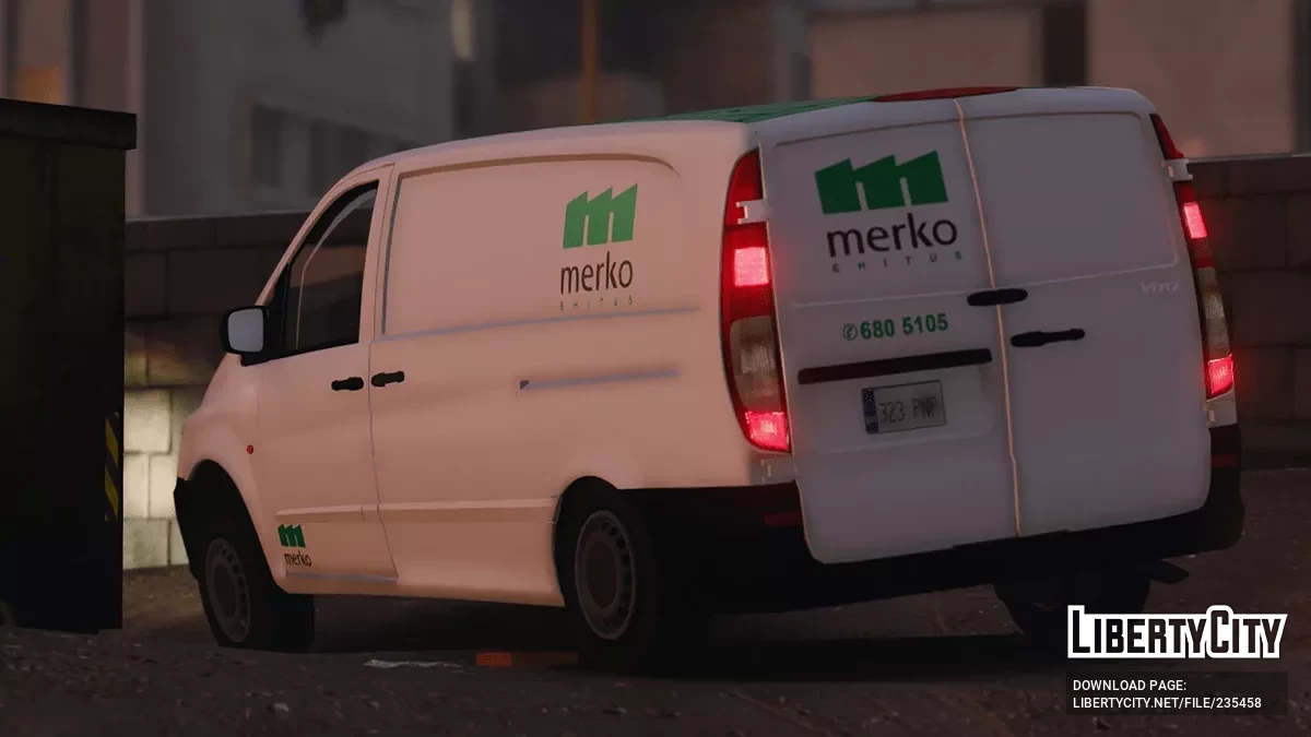 Estonian Mercedes-Benz Vito Construction Van / GTA 5