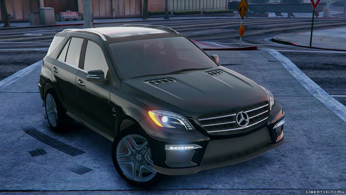 Mercedes-Benz ML63 ///AMG 2014 [FINAL] для GTA 5 - Картинка #1