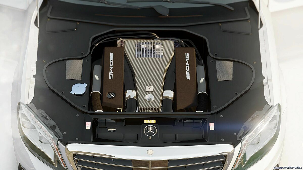 Mercedes-Benz S63 W222 LWB для GTA 5 - Картинка #6