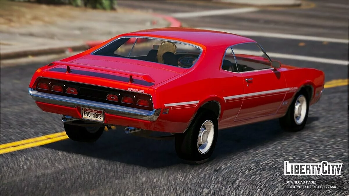 1970 Mercury Cyclone Spoiler v1.1 / GTA 5