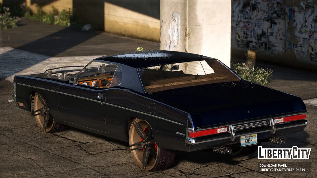 Mercury Monterey S85 V10 Swap Twin Turbo RGB Fans / GTA 5
