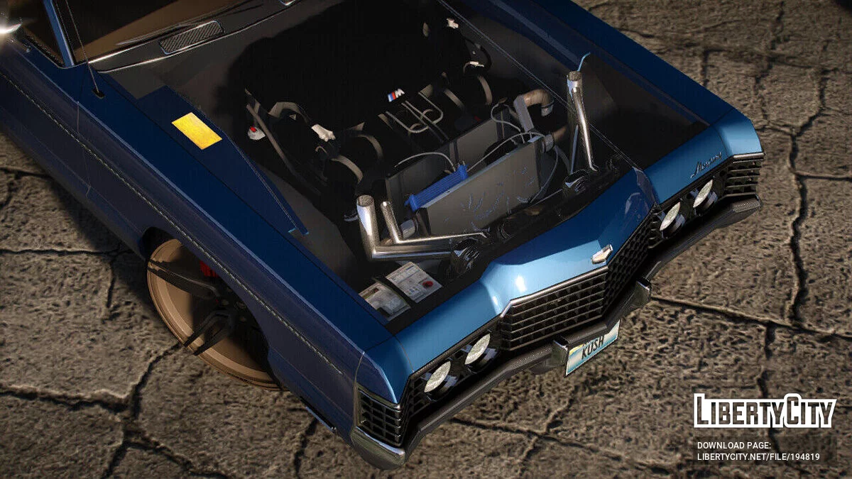Mercury Monterey S85 V10 Swap Twin Turbo RGB Fans / GTA 5