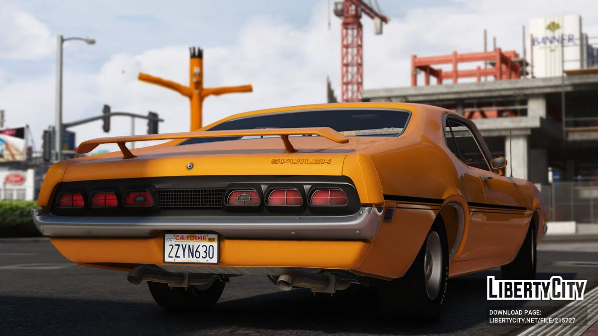 1970 Mercury Cyclone Spoiler v1.0 / GTA 5