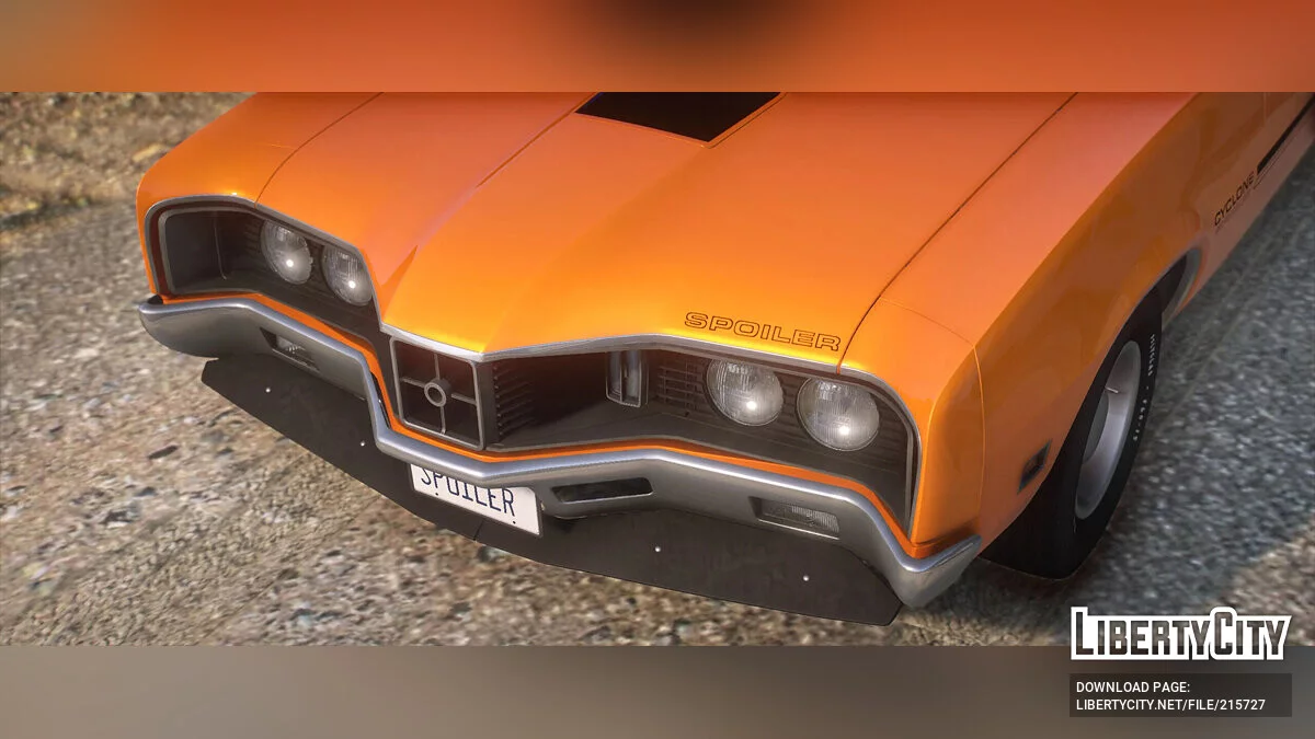 1970 Mercury Cyclone Spoiler v1.0 / GTA 5