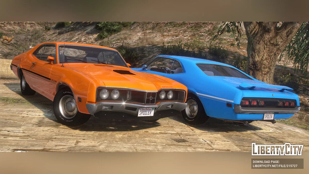 1970 Mercury Cyclone Spoiler v1.0 / GTA 5