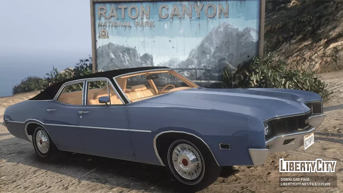 Mercury Montego 4 Door Sedan 1970 v1.0 / GTA 5