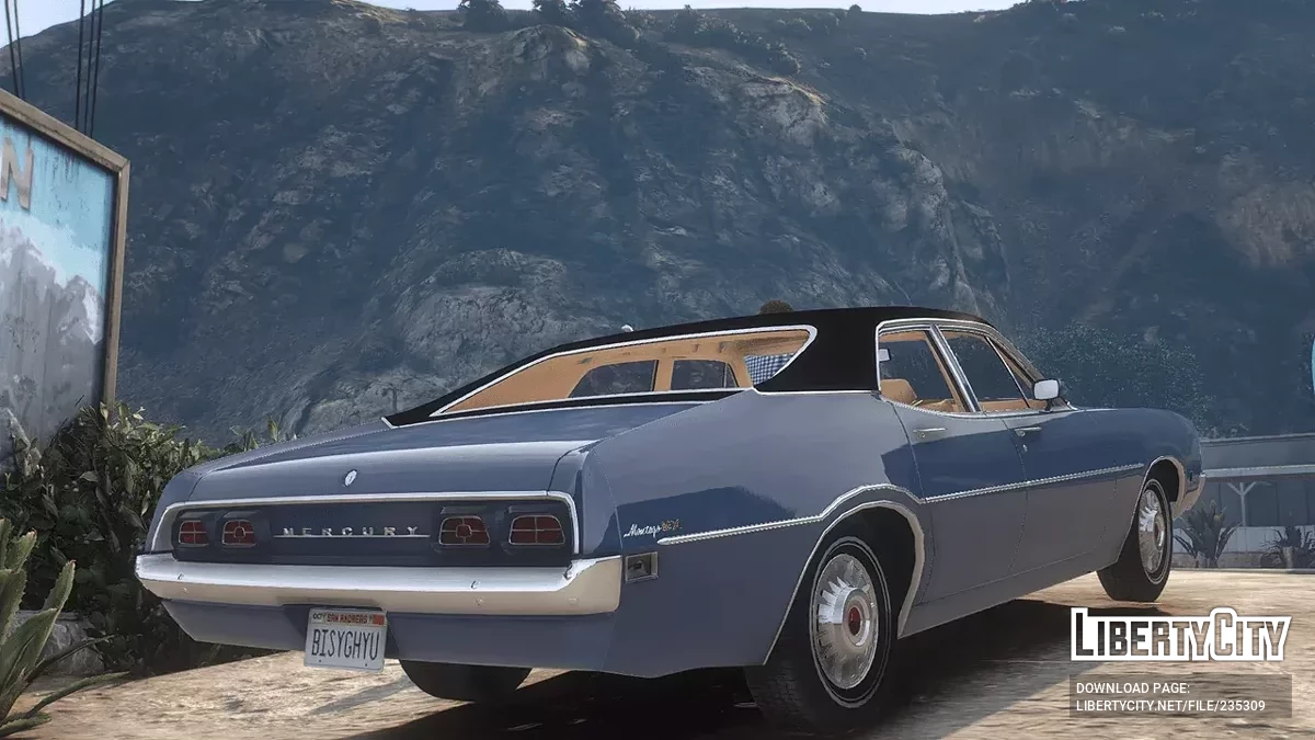 Mercury Montego 4 Door Sedan 1970 v1.0 / GTA 5