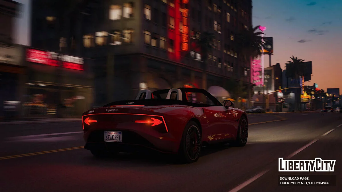 2023 MG Cyberster v1.1 / GTA 5