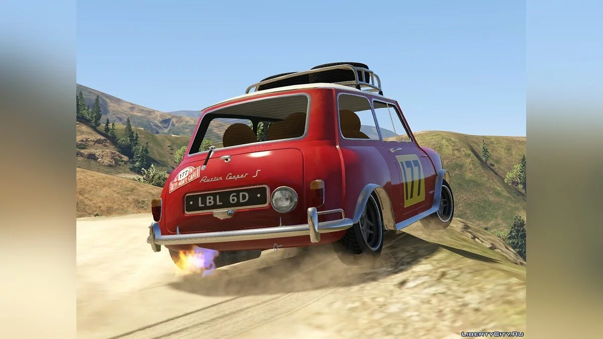 Austin Mini Cooper S 1965 Rally [Add-On | Tuning | Livery] 0.93 / GTA 5