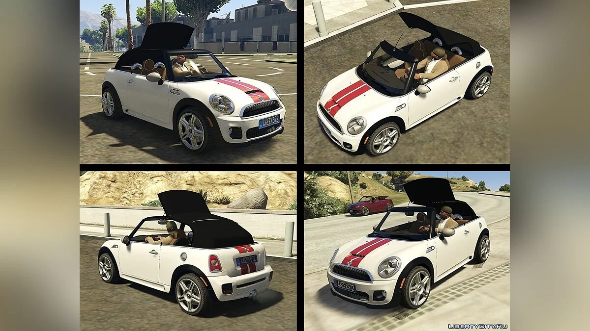 Mini JCW R57 Convertible (2in1) [Add-On | Tuning | Livery] 1.3 / GTA 5