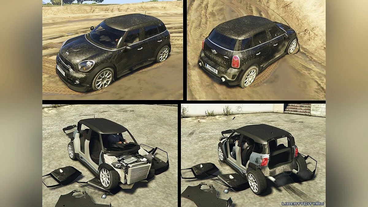 Mini R60 Countryman (3in1) [Add-On / Replace | Tuning | Livery] 1.4 / GTA 5