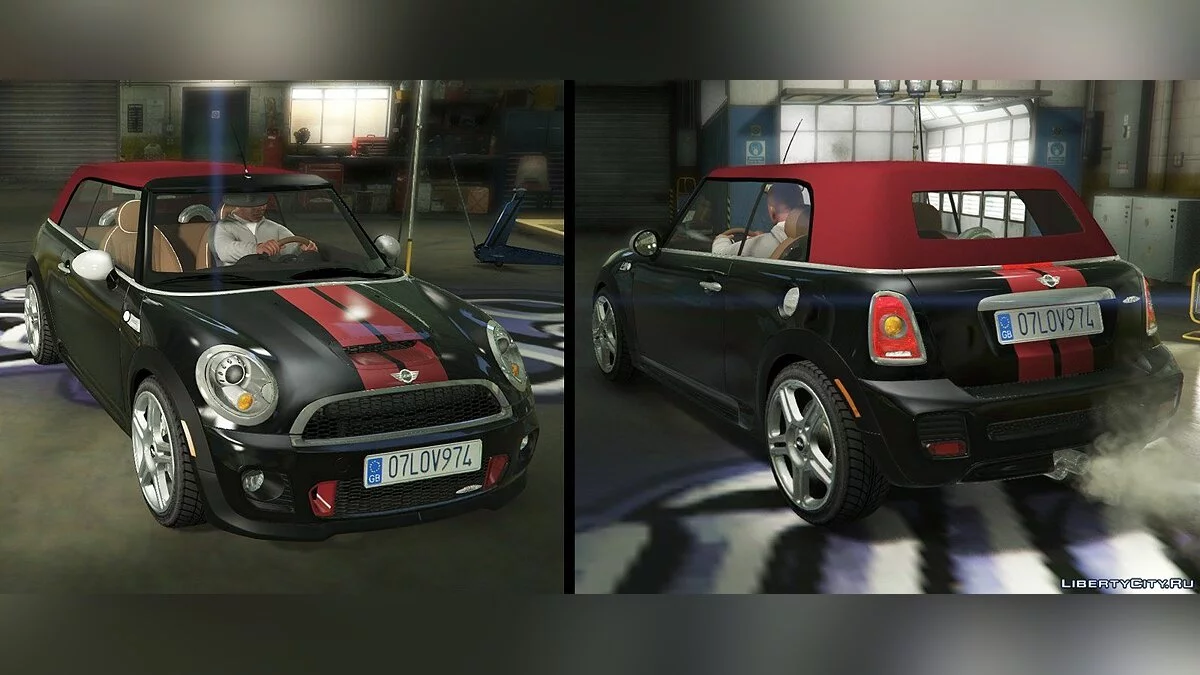 Mini R57 JCW Convertible (4in1) [Add-On | Tuning | Livery] 1.61 / GTA 5