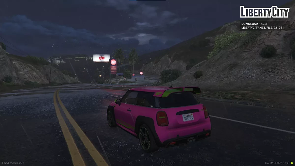 Mini Cooper Colorful / GTA 5