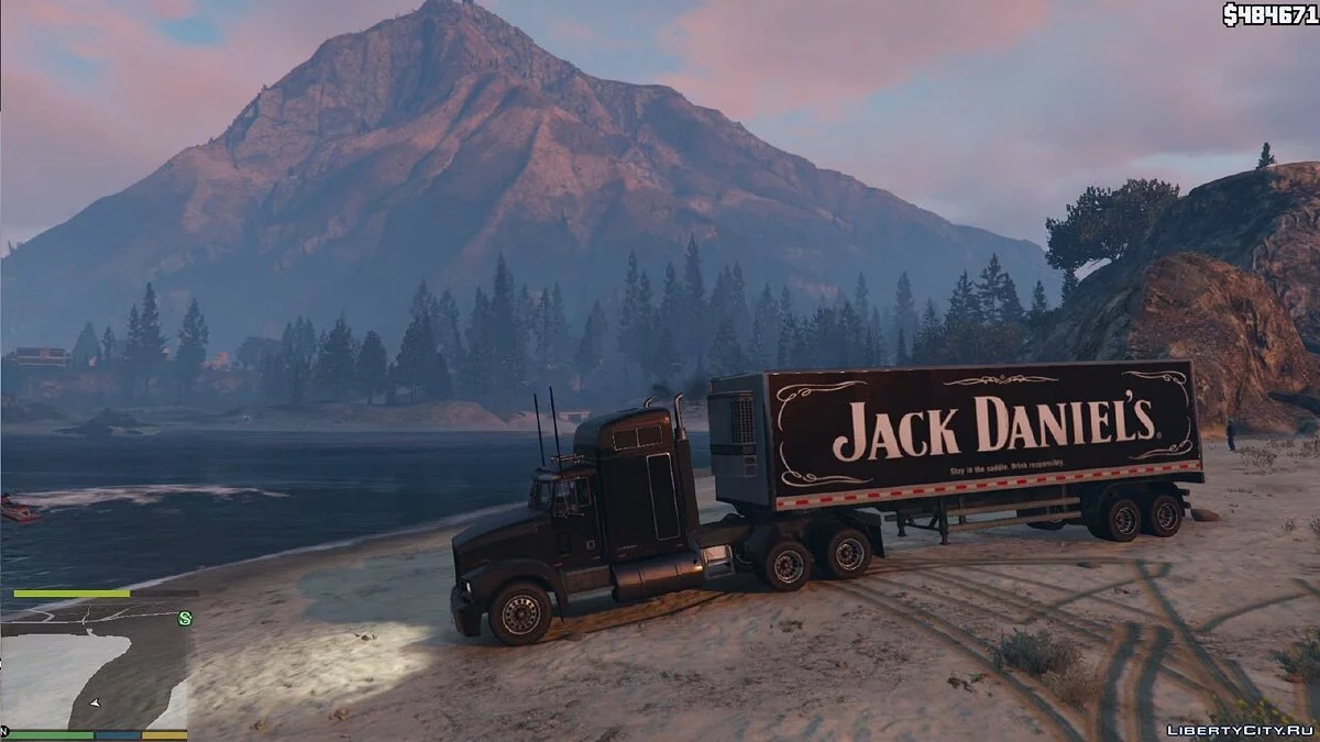 Heineken, Coca Cola и Jack Daniels прицепы для грузовиков / GTA 5
