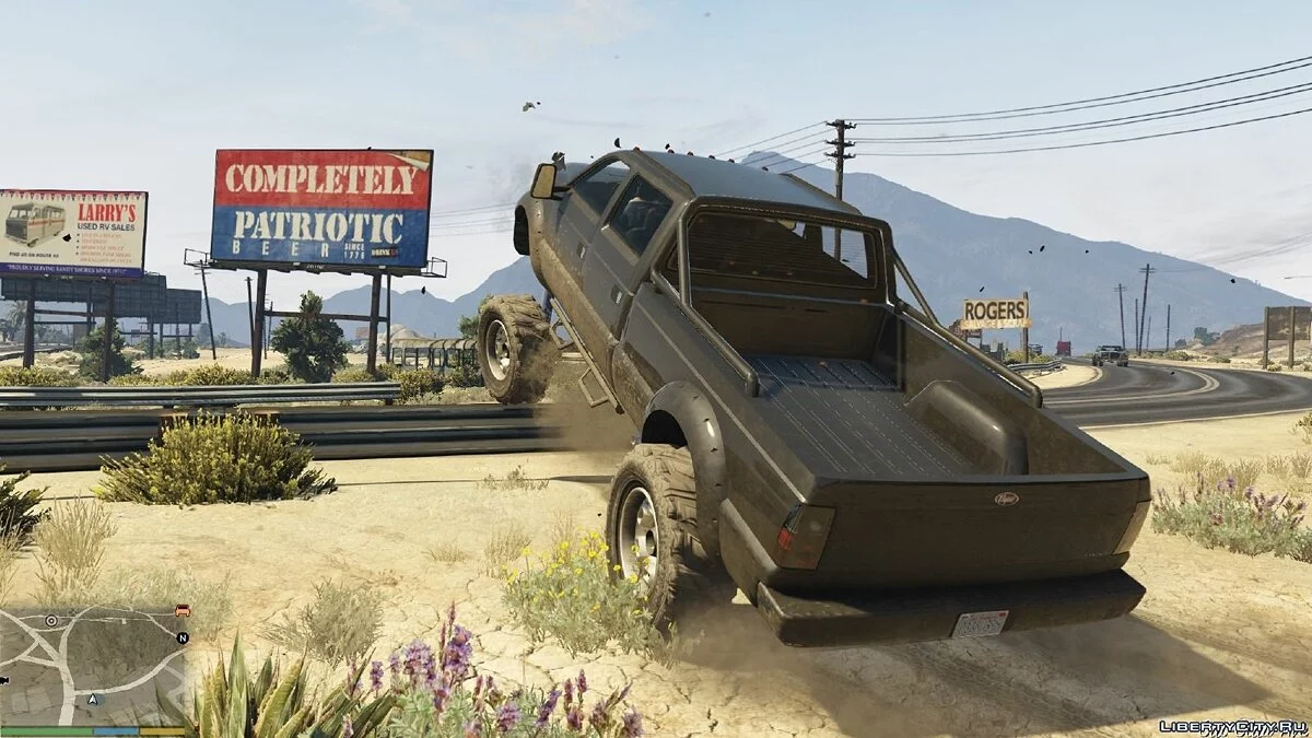 Off-Road and Main Character Vehicle Handling Suspension/Speed/ Real Deformation 1.0 / GTA 5