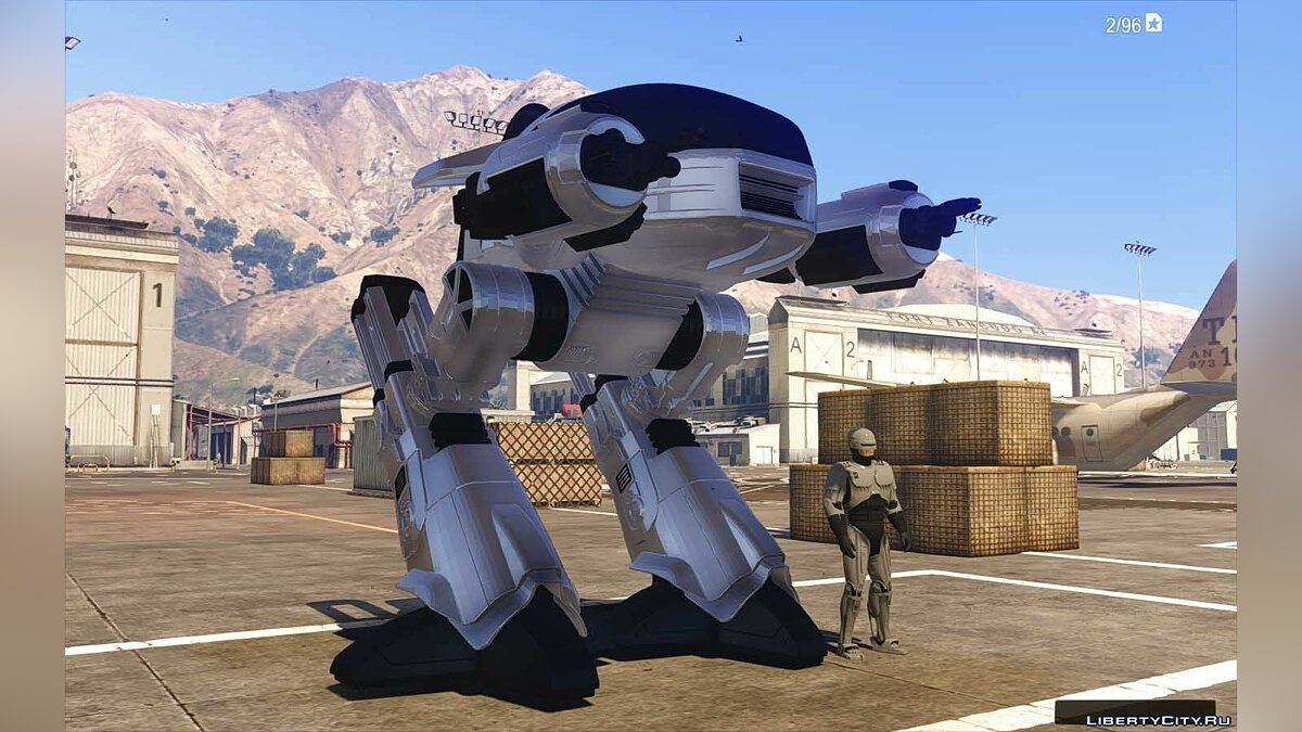 Скачать ED-209 (Robocop 1987) для GTA 5