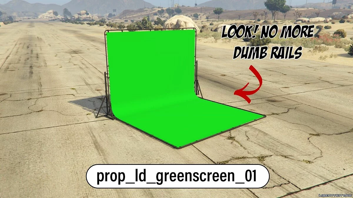 Green Screen Mod 2.0 / GTA 5
