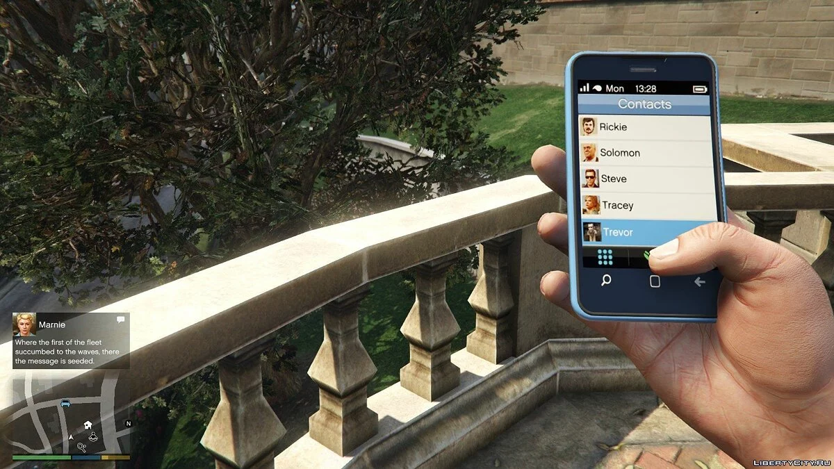 Niko Bellic Contact Picture (Replaces Trevor) 0.1 / GTA 5
