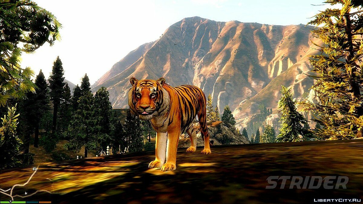 Скачать Bengal Tiger для GTA 5