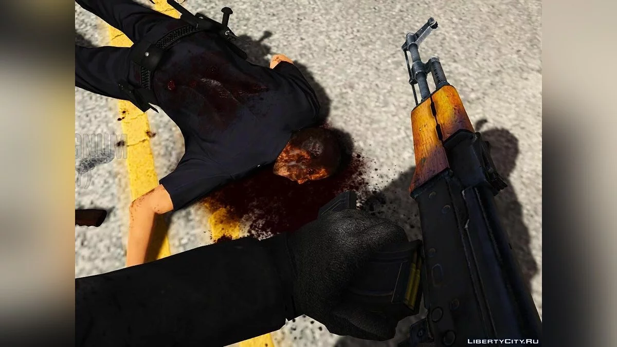 Raider\'s Blood, Violence, Melee & Destruction Overhaul 4.1 / GTA 5