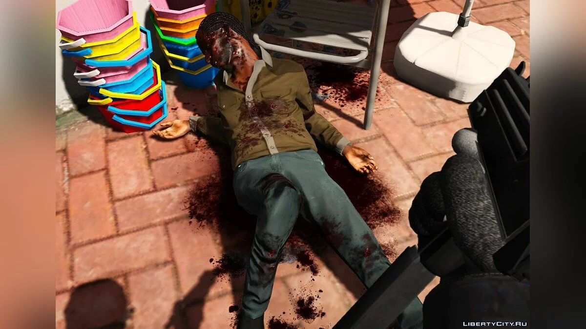 Raider\'s Blood, Violence, Melee & Destruction Overhaul 4.1 / GTA 5